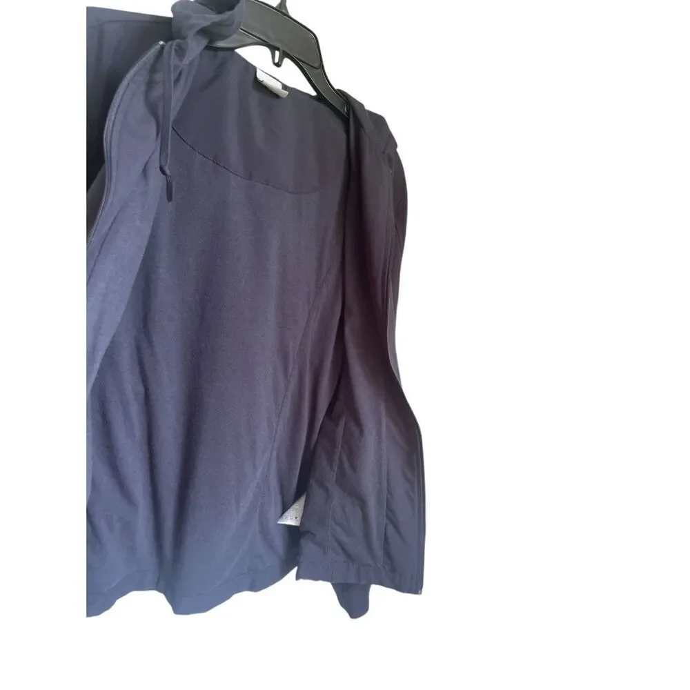 Nike Women’s Blue Full Zip Lightweight Hooded Jacket Size Large 12-14